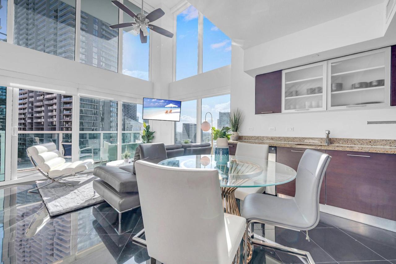 Iconic 2 Bedroom Loft Brickell-Stunning Views Майами Экстерьер фото
