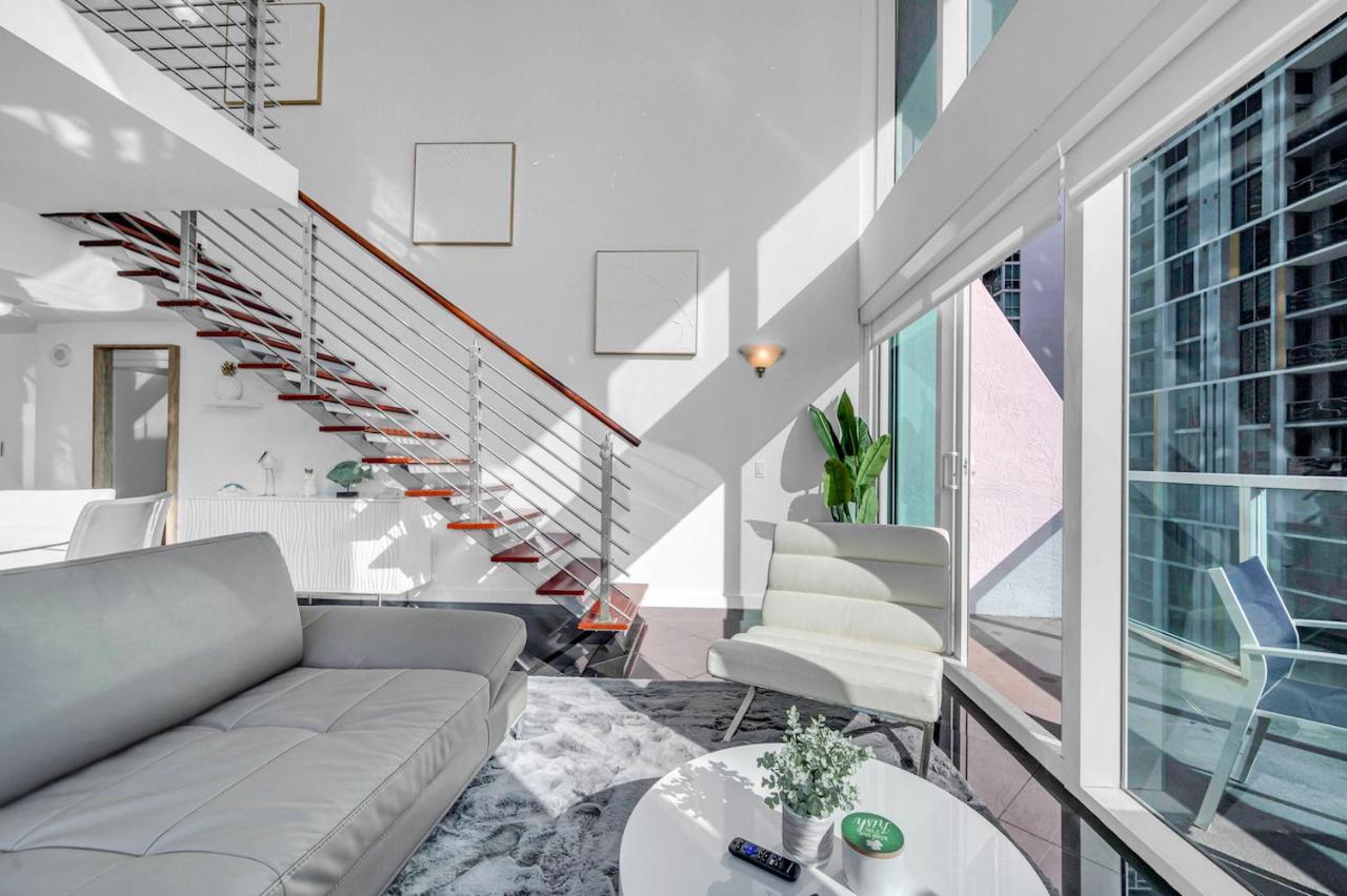 Iconic 2 Bedroom Loft Brickell-Stunning Views Майами Экстерьер фото